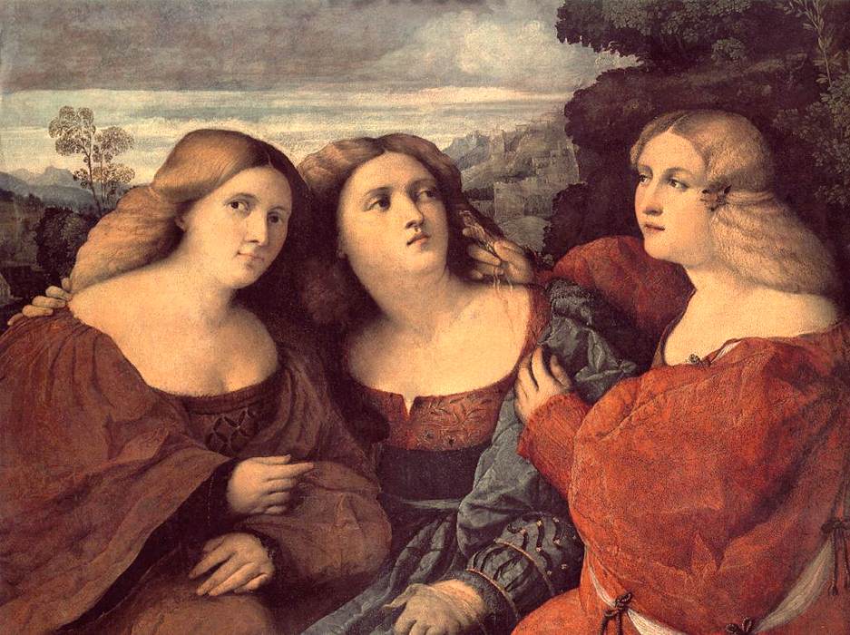 The Three Sisters (detail) dh